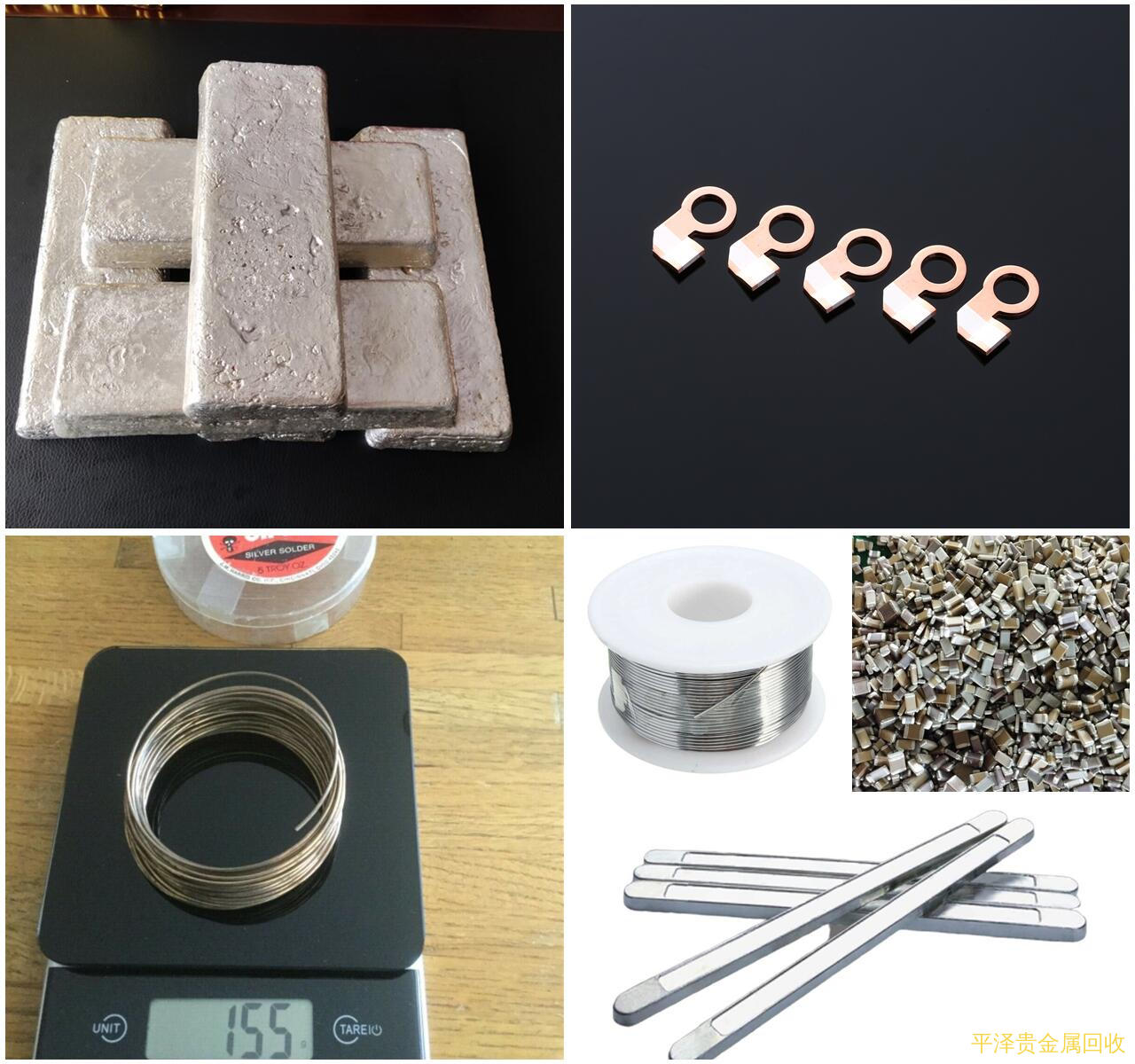 一手厂家自有工厂广州纯银回收，简述含银废锡